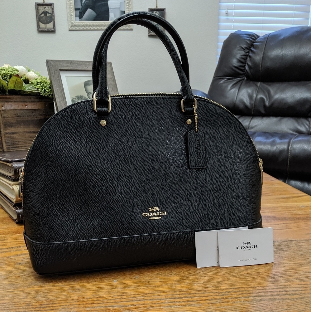 Coach Some Satchel in Black